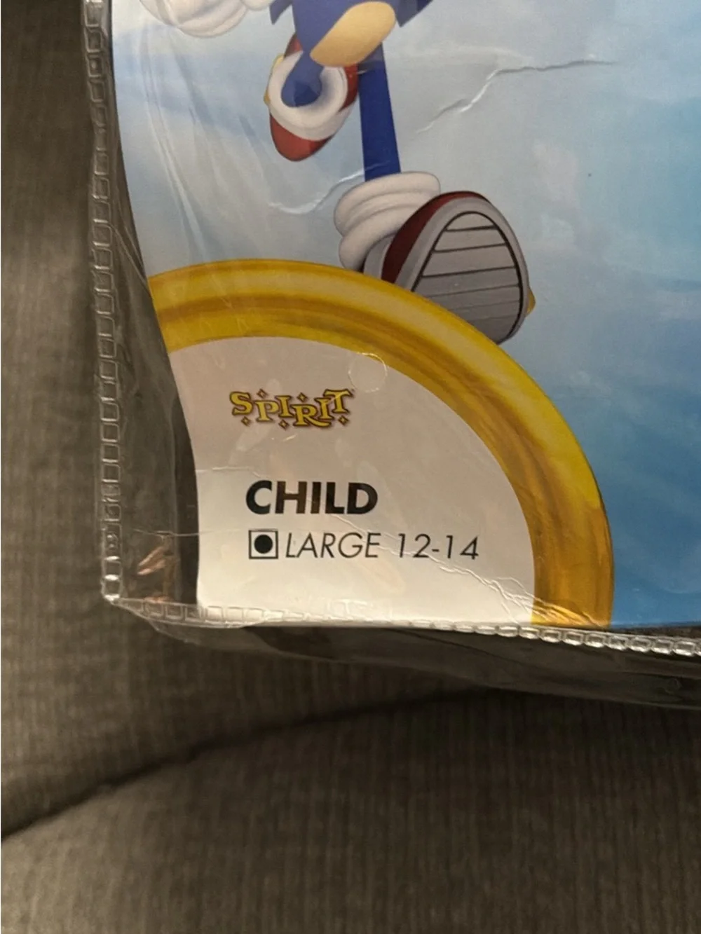 Sonic the Hedgehog Blue Kids Costume